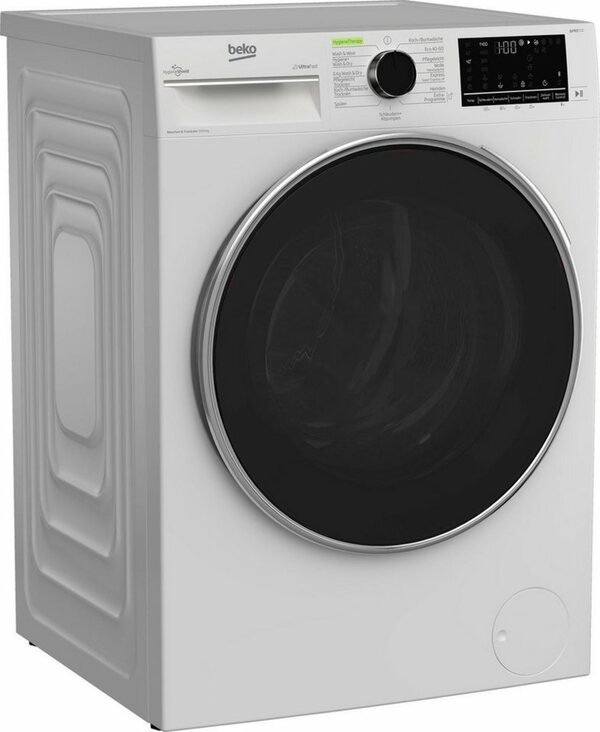 Bild 1 von BEKO Waschtrockner B3DFT510442W, 10 kg, 6 kg, 1400 U/min