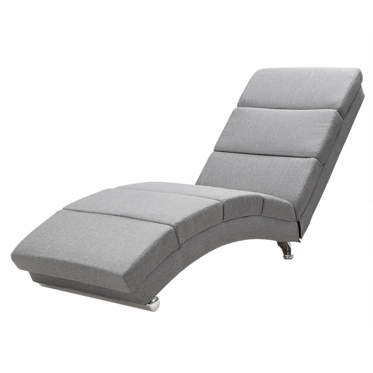 Bild 2 von Casaria® Relaxliege London Grau mit Massage- & Heizfunktion grau