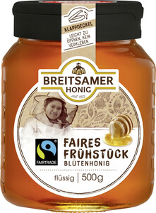Breitsamer Fairtrade Imkergold Honig 500 g
