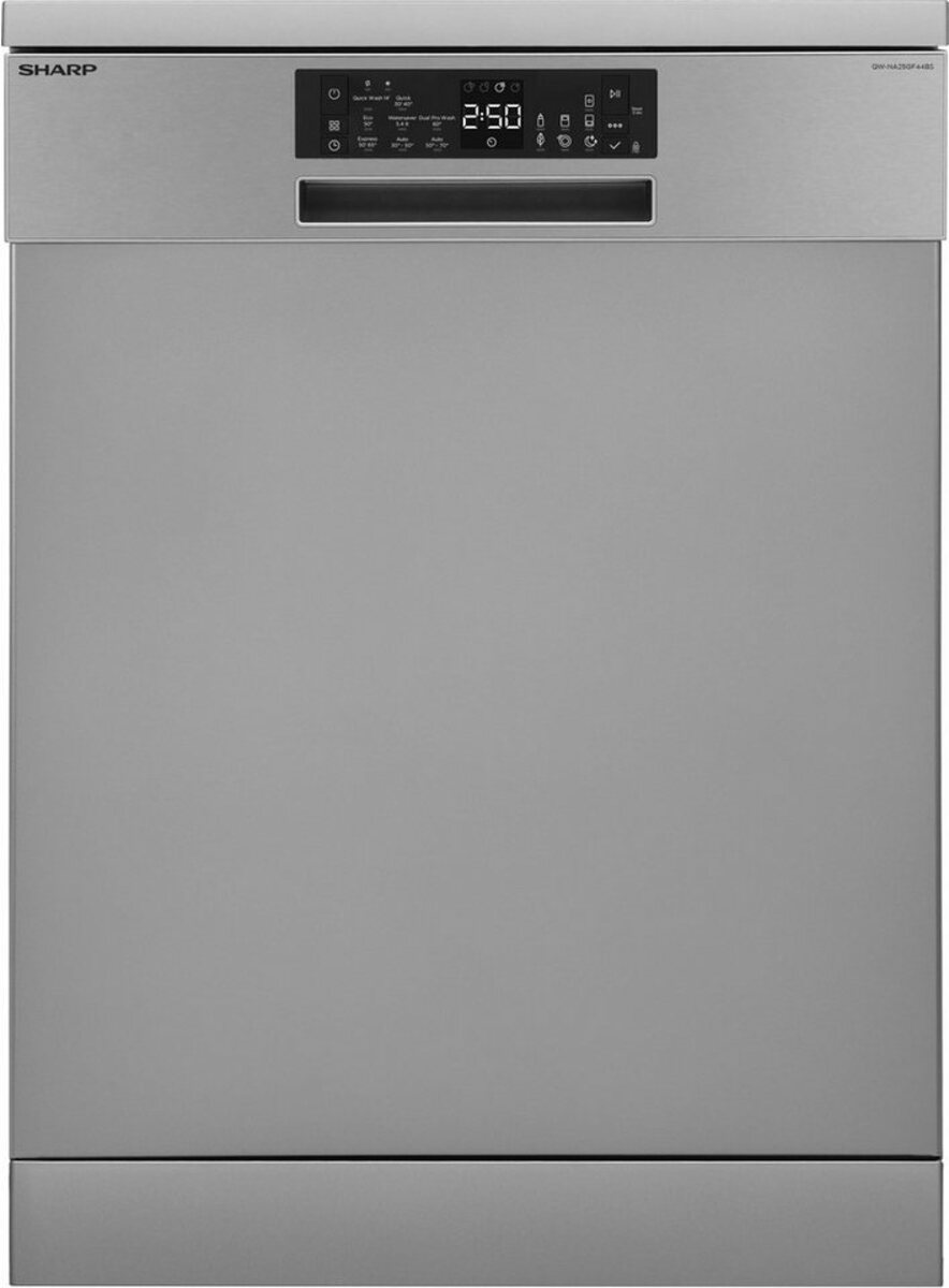 Bild 1 von Sharp Standgeschirrspüler, QW-NA25GF44BS-DE, 14 Maßgedecke