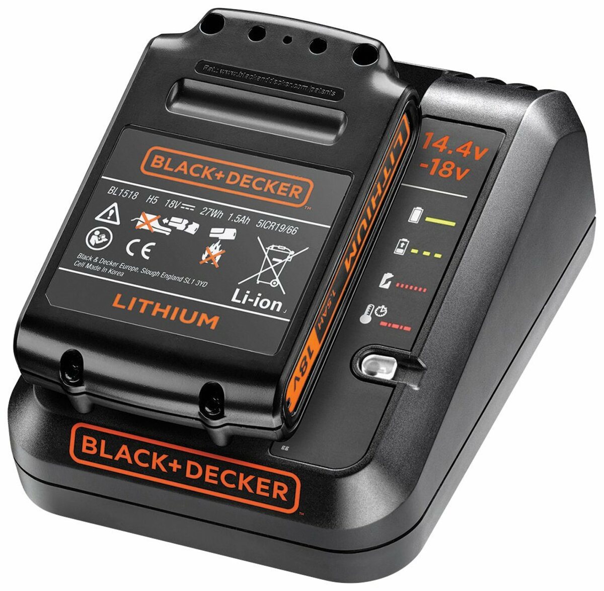 Bild 1 von Black + Decker Akku-Ladestation (inkl. 1 Akku)