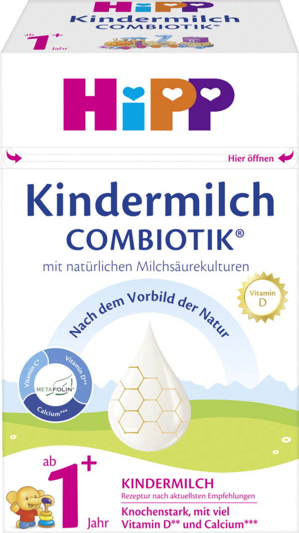 Bild 1 von HiPP Milchnahrung Kindermilch Combiotik® 1+