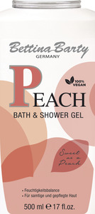Bettina Barty Peach Bath & Showergel
