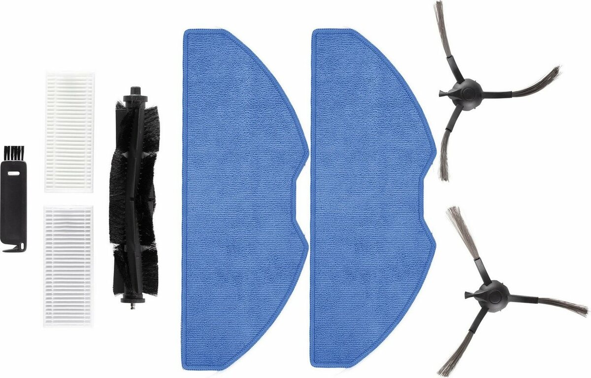 Bild 1 von Grundig Saugroboter Zubehör-Set VCRR 72, Zubehör für Grundig VCR 6230, Grundig VCR 7230, (Set, 8-tlg), für Grundig RoboStark Saugroboter