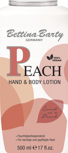 Bettina Barty Peach Hand & Bodylotion