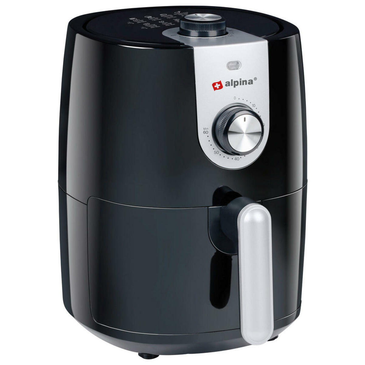 Bild 1 von Alpina Heißluftfritteuse 24541 schwarz Kunststoff ca. 2 l