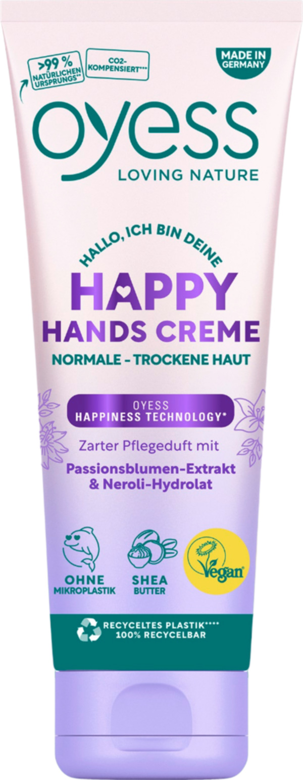 Bild 1 von OYESS Happy Hands pflegende Handcreme