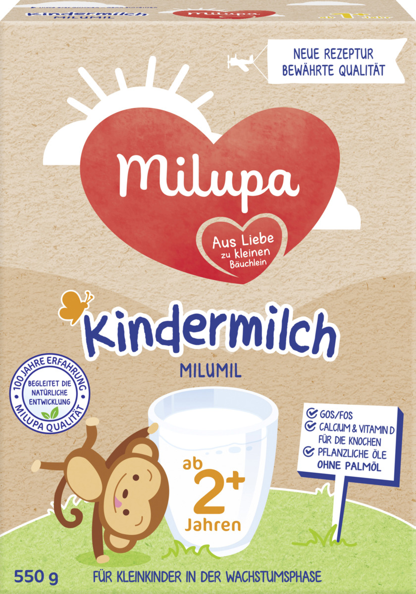 Bild 1 von Milupa Milumil Kindermilch 2+ ab 2 Jahren