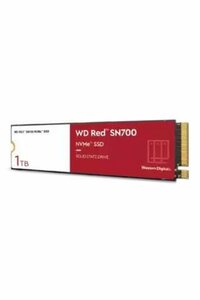 Western Digital WD Red SN700 NAS SSD NVMe interne SSD (1 TB) 3430 MB/S Lesegeschwindigkeit, 3000 MB/S Schreibgeschwindigkeit