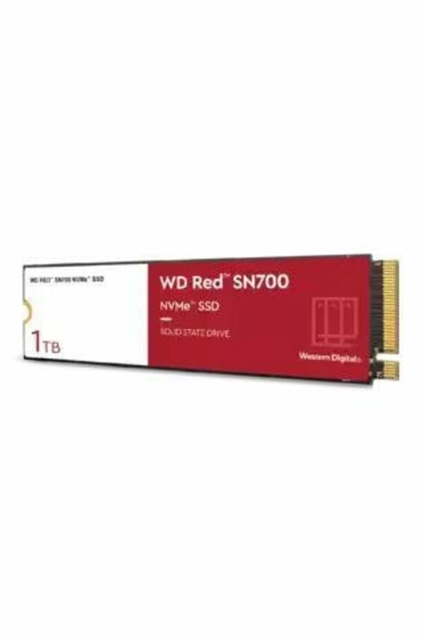 Bild 1 von Western Digital WD Red SN700 NAS SSD NVMe interne SSD (1 TB) 3430 MB/S Lesegeschwindigkeit, 3000 MB/S Schreibgeschwindigkeit
