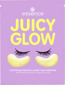 essence JUICY GLOW hydrating eye patches 01 Banana Beam