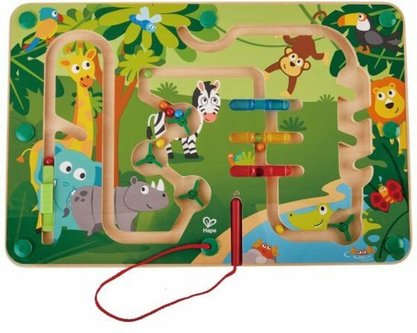 Bild 1 von Hape Spiel, Holzspielzeug, Dschungel-Labyrinth