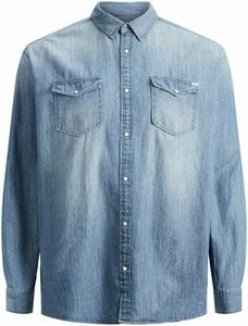 Jack & Jones PlusSize Jeanshemd SHERIDAN SHIRT bis Größe 6XL