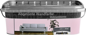 Primaster Wandfarbe Wohnambiente  wildrose, 2,5 l