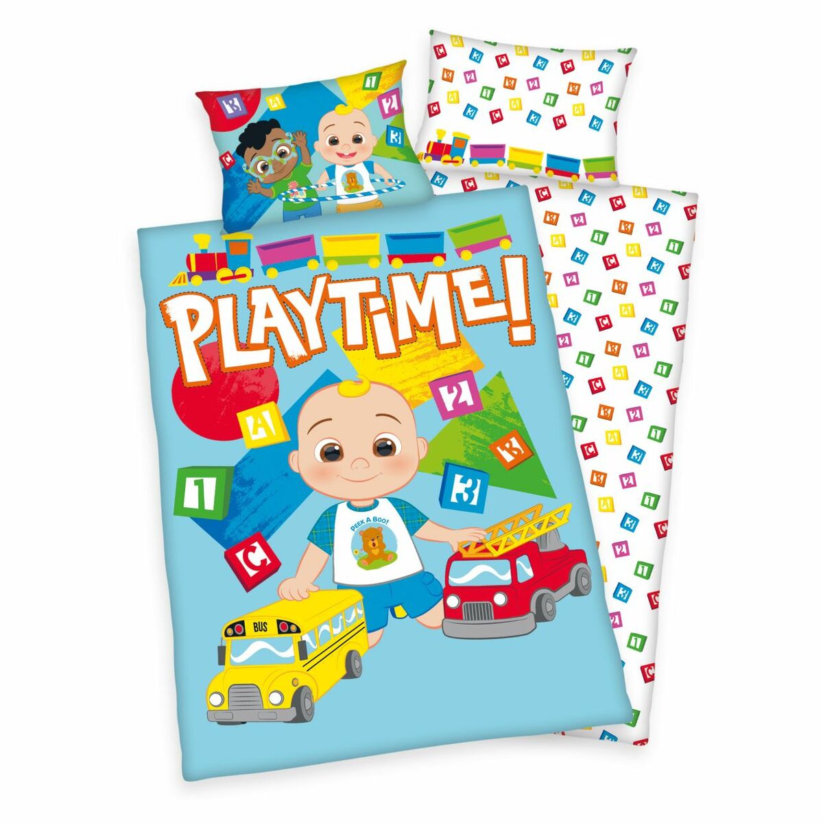 Bild 1 von CoComelon Bettwäsche "Made in Green", ca. 100 x 135 cm