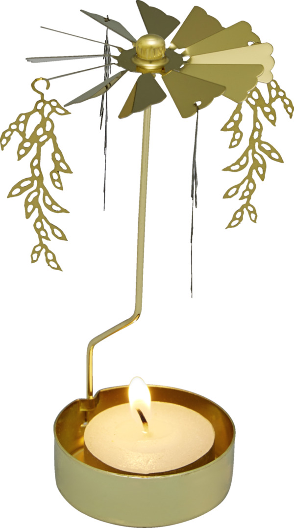 Bild 2 von IDEENWELT Teelichtkarussell Blättern