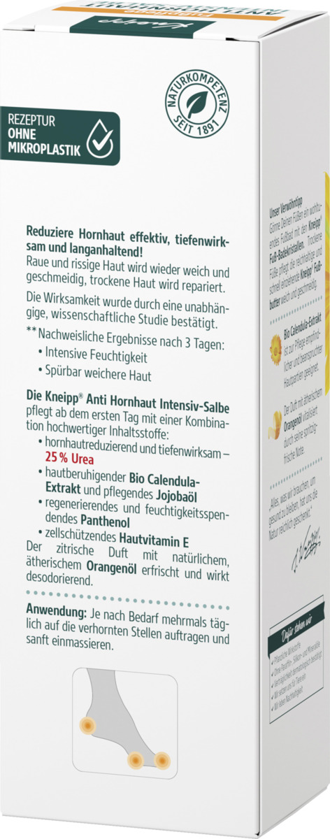 Bild 4 von Kneipp Fußpflege Anti Hornhaut Intensiv-Salbe
