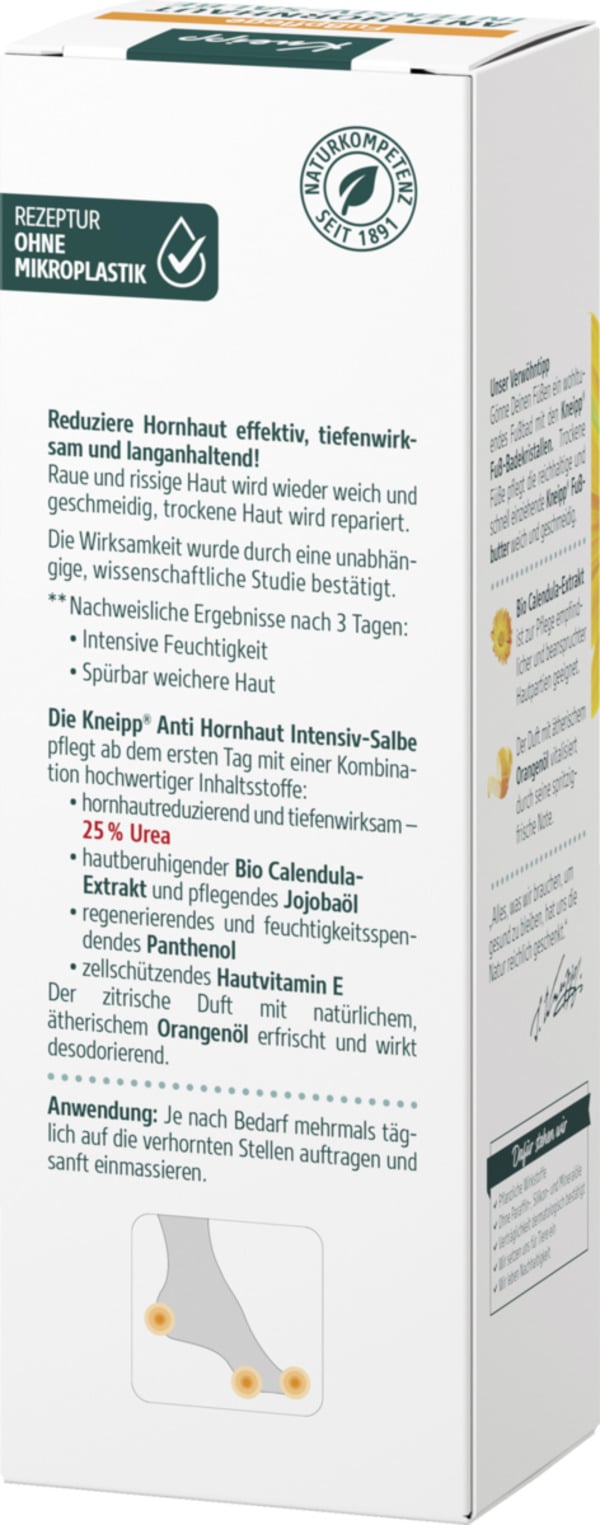Bild 4 von Kneipp Fußpflege Anti Hornhaut Intensiv-Salbe