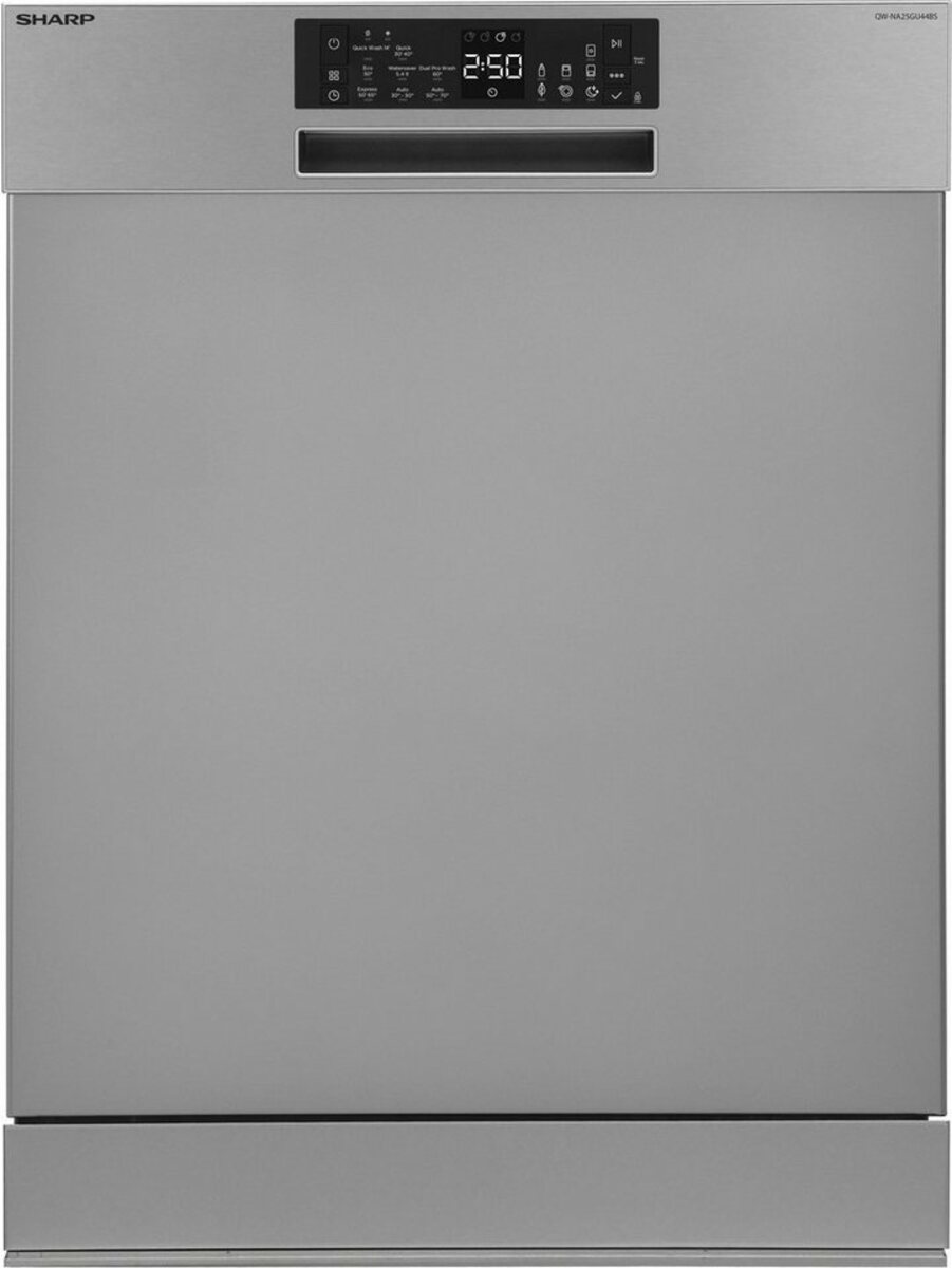 Bild 1 von Sharp Unterbaugeschirrspüler, QW-NA25GU44BS-DE, 14 Maßgedecke