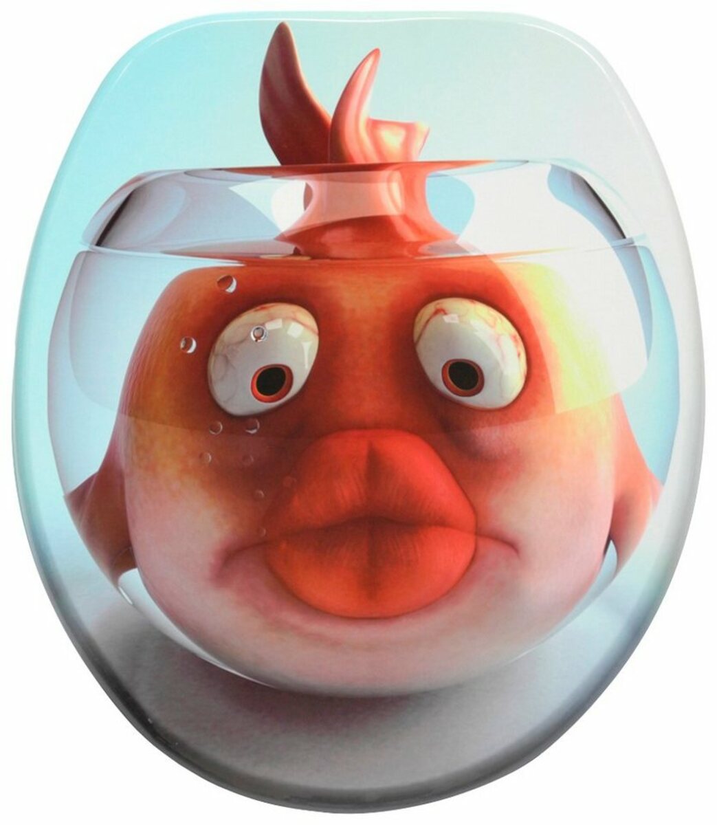 Bild 1 von Sanilo WC-Sitz Goldfisch, mit Absenkautomatik