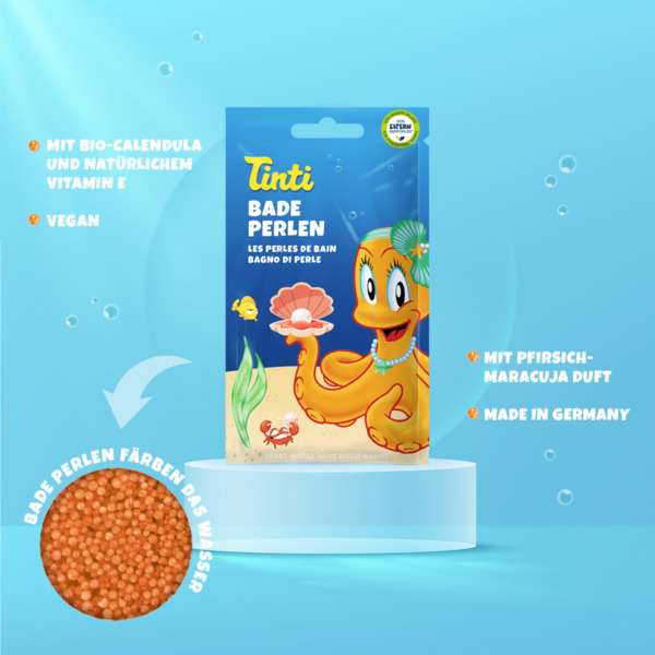 Bild 3 von Tinti Badeperlen orange