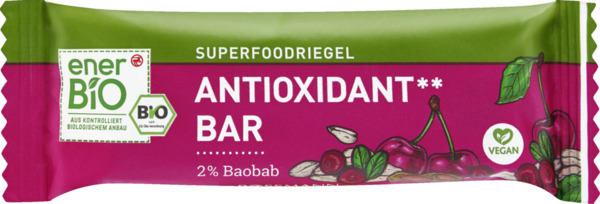 Bild 1 von enerBiO Superfoodriegel Antioxidant Bar