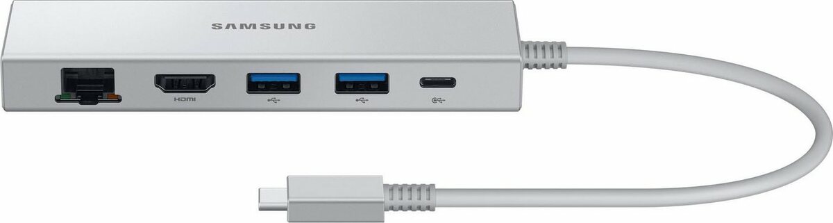 Bild 1 von Samsung Multiport Adapter EE-P5400 Adapter zu HDMI, RJ-45 (Ethernet), USB 3.0 Typ A, USB Typ C, 20 cm