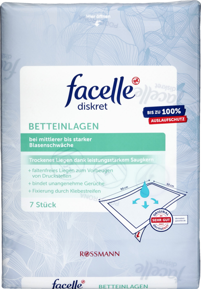 Bild 1 von facelle diskret Betteinlagen