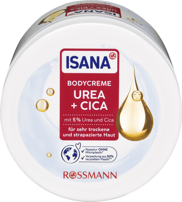 Bild 1 von ISANA Bodycreme Urea + Cica