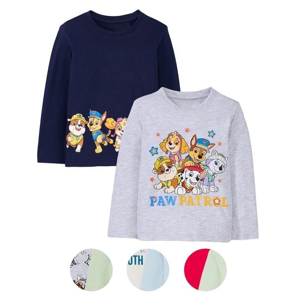 Bild 1 von Kinder Langarmshirt, 2er-Set