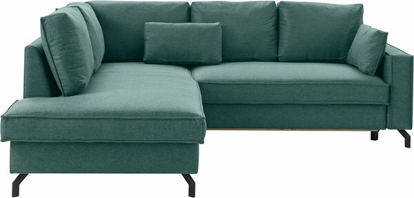 Bild 1 von Exxpo - sofa fashion Ecksofa Daytona, wahlweise mit Bettfunktion und Bettkasten, Grün