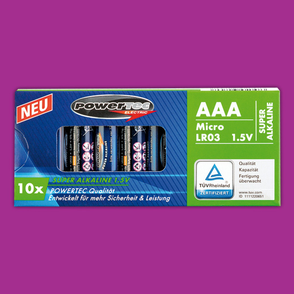 Bild 3 von Powertec Electric Super Alkaline Batterien