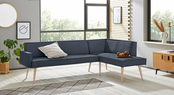 Bild 1 von Exxpo - sofa fashion Eckbank Lungo, Frei im Raum stellbar, Grau