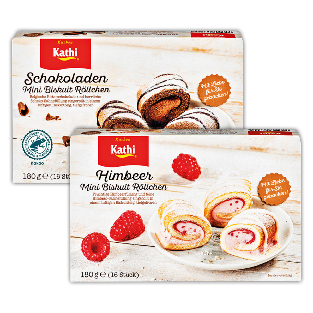 Bild 1 von Kathi Mini Biskuit Röllchen