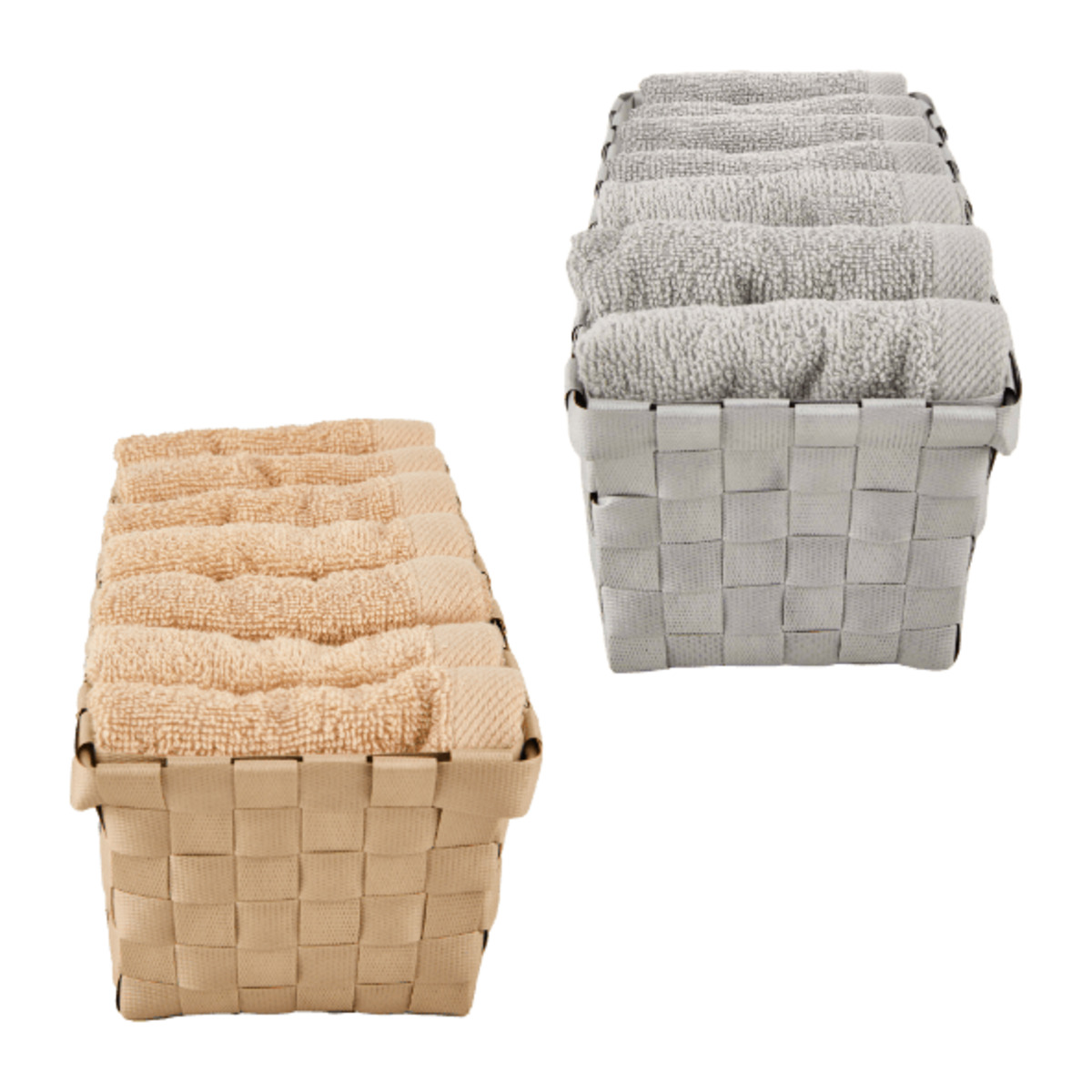 Bild 1 von NOVITESSE Gästetücher im Aufbewahrungskorb