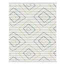 Bild 1 von Lichtblick Plissee Klemmfix, ohne Bohren, blickdicht, Stripy Boho Rectangle  - Beige