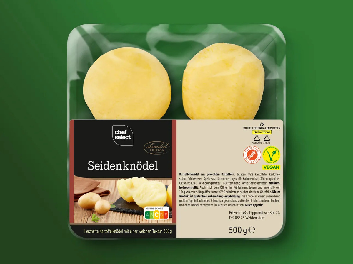 Bild 1 von Chef Select Seidenknödel, 
         500 g