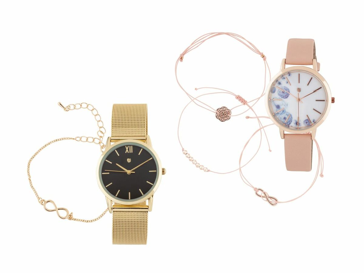 AURIOL® ArmbanduhrSchmuckset, Set von Lidl ansehen!