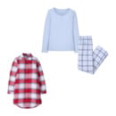 Bild 1 von UP2FASHION Flanell-Pyjama / -Schlafshirt