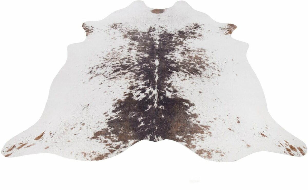 Bild 1 von Fellteppich Amarillo, Andiamo, fellförmig, Höhe: 4 mm, Kunstfell, gedruckte Kuhfell-Optik, Wohnzimmer