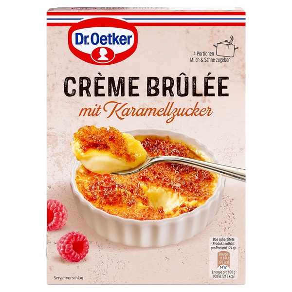 Bild 1 von DR. OETKER Crème Brûlée mit Karamellzucker 96 g