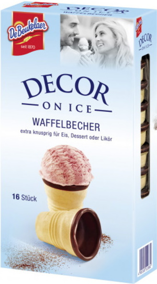 Bild 1 von De Beukelaer Decor on Ice Waffelbecher 60 g