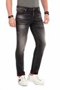 Bild 1 von Cipo & Baxx Slim-fit-Jeans im Used Look