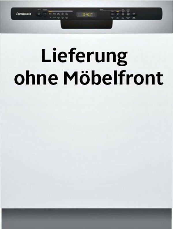 Bild 1 von Constructa teilintegrierbarer Geschirrspüler, CB5IS01ITE, 12 Maßgedecke, XXL-Geschirrspüler