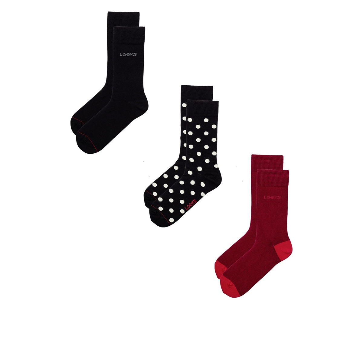 Bild 3 von LOOKS BY WOLFGANG JOOP Damen und Herren Socken, 3 Paar