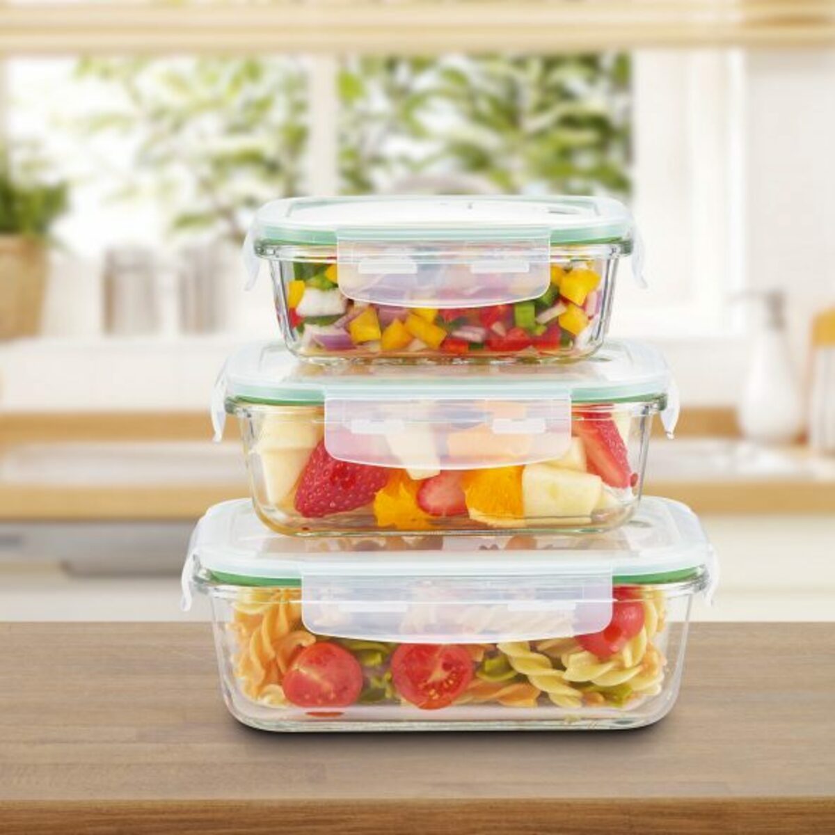 Bild 4 von HOME CREATION Glasfrischhaltedosen