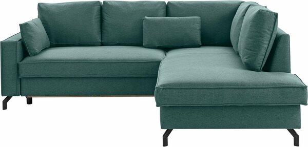 Bild 1 von Exxpo - sofa fashion Ecksofa Daytona, wahlweise mit Bettfunktion und Bettkasten, Grün
