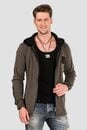 Bild 1 von Cipo & Baxx Sweatjacke mit Layeroptik