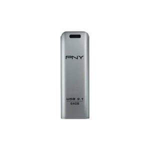 PNY Elite Steel 32GB USB-Stick (USB 3.2, Lesegeschwindigkeit 20 MB/s)