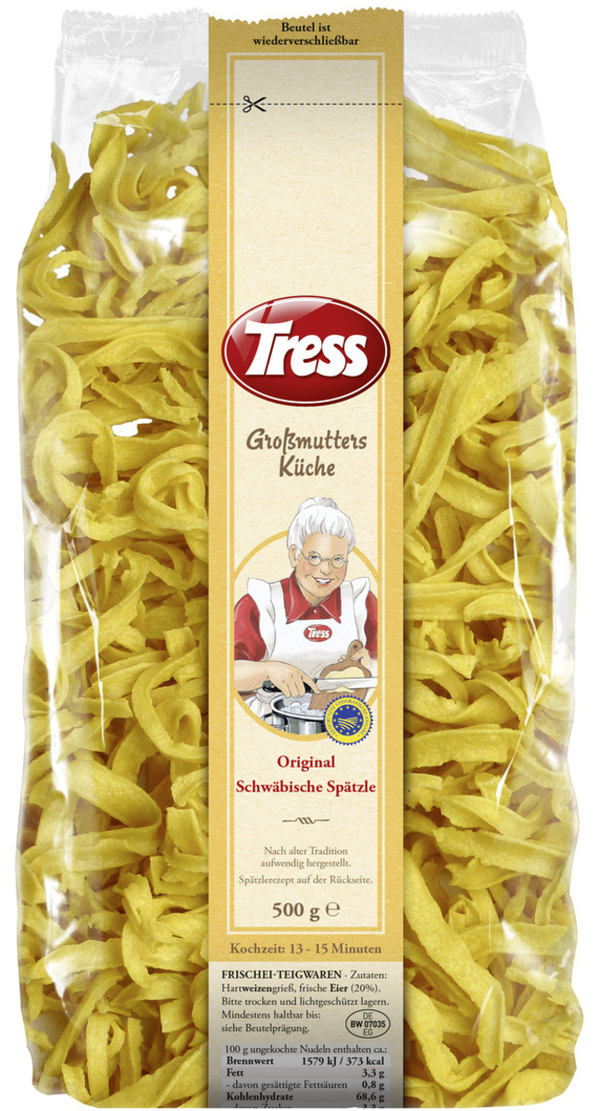 Bild 1 von Tress Großmutters Küche Original Schwäbische Spätzle 500 g